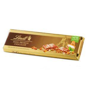 شکلات تخته ای گلد لینت پسته و بادام – Lindt