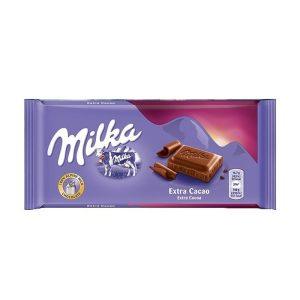 MILKA شکلات شیری اکسترا کاکائو 100 گرمی میلکا