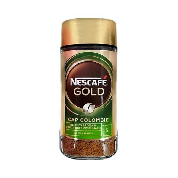 Columbia-Nescafe-Gold-instant-coffee-200grams قهوه فوری کاپ کلمبیا نسکافه گلد - 200 گرم