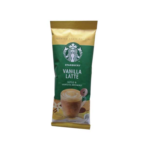 Starbucks-Vanilla-Latte-instant-coffee-21.5grams قهوه فوری طعم وانیل لته استارباکس - 21.5 گرم