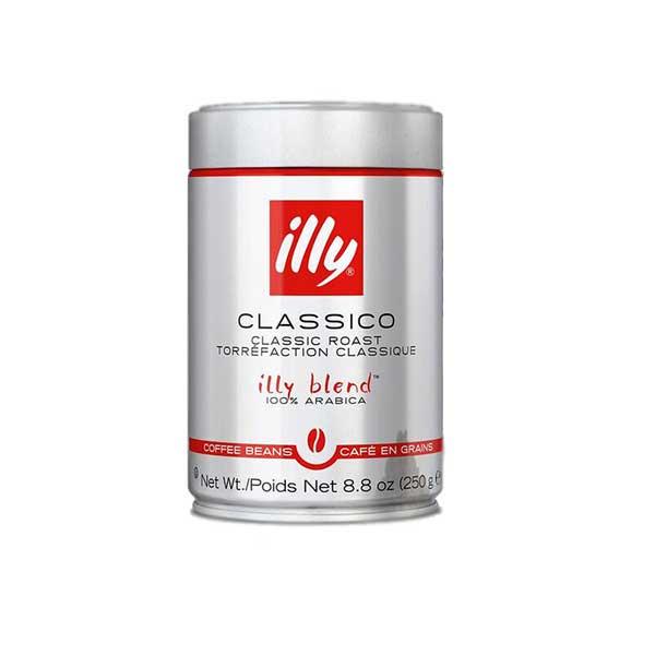 illy-Classico-coffee-beans-250grams دانه قهوه ایلی مدل Classico مقدار 250 گرم