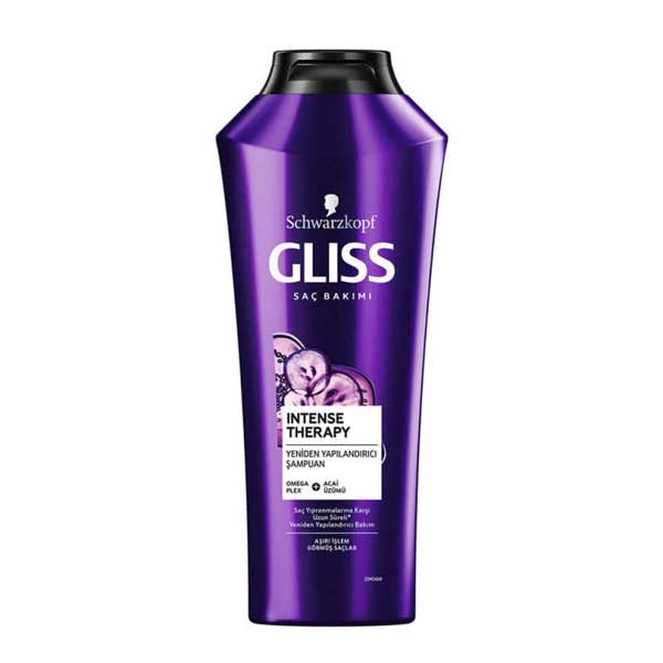 Gliss-INTENSE-THERAPY-shampoo-500ml شامپو تقویت کننده مو گلیس مدل INTENSE THERAPY حجم 500 میلی لیتر