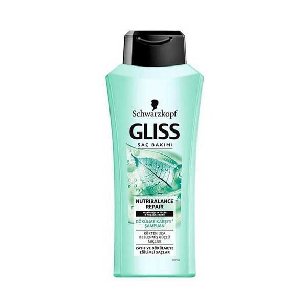 Gliss-Nutribalance-Repair-shampoo-525ml شامپو ضد ریزش مو گلیس مدل Nutribalance Repair حجم ۵۲۵ میلی لیتر
