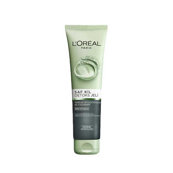 L'Oreal-facial-cleansing-gel-Saf-Kil-Detoks-Jeli-150-ml ژل پاک کننده صورت لورآل مدل Saf Kil Detoks Jeli حجم 150 میلی لیتر