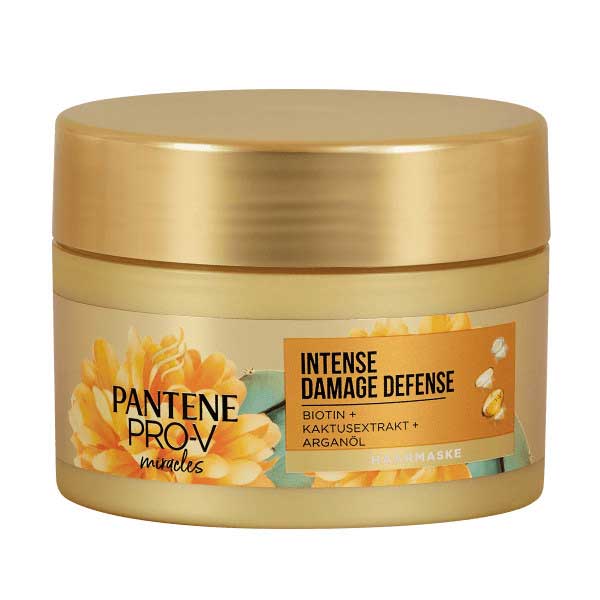 Pantene-hair-mask-Intense-Damege-Defense-160ml ماسک مو پنتن مدل Intense Damege Defense حجم 160 میلی لیتر