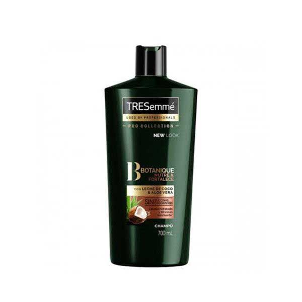 Tresemme-Botanique-Nourish-Hair-Strengthening-Shampoo-700-ml شامپو تقویت کننده مو ترزمی مدل botanique nourish حجم 700 میلی لیتر