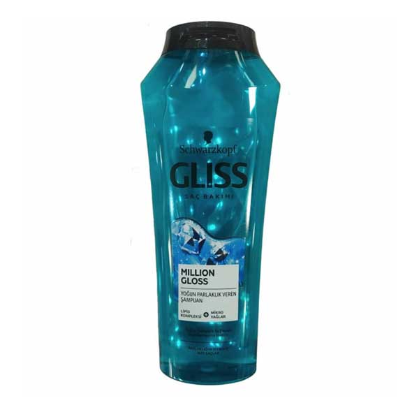 gliss--MILLION-GLOSS-shampoo-500ml شامپو مو گلیس مدل MILLION GLOSS حجم 500 میلی لیتر