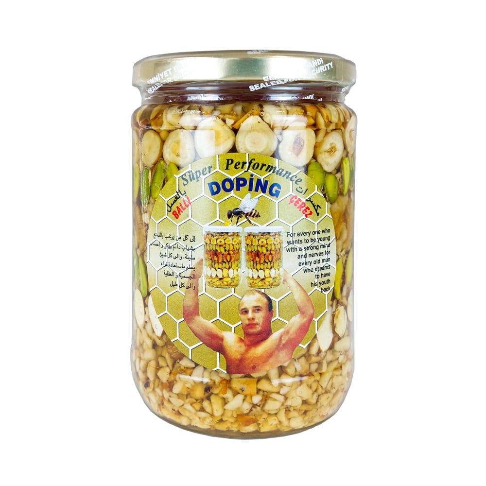 Doping-720gr معجون Doping دوپینگ مغز آجیل و عسل 720 گرم
