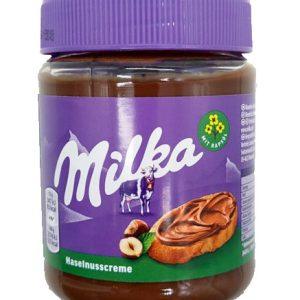 شکلات صبحانه میلکا Milka Hazelnut creme با طعم فندق - 350 گرم