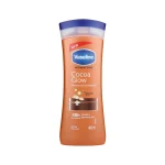 لوسیون بدن وازلین Cocoa Glow حجم 400 میلی‌لیتر | آبرسان و نرم‌کننده پوست خشک و حساس