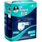 پوشک شورتی بزرگسال دکتر پوتنت مدل اولترا کامفورت 10 عددی